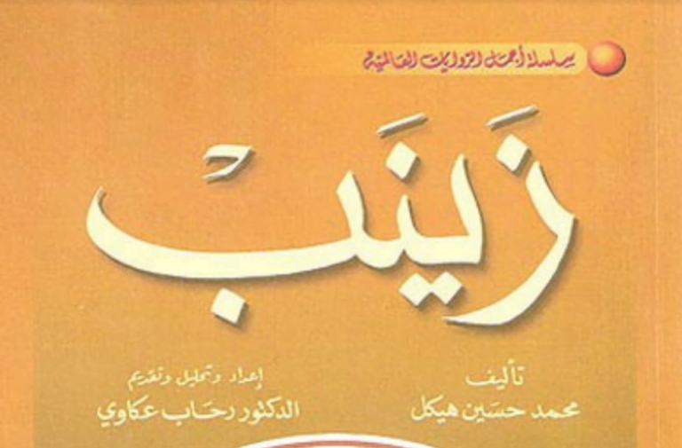 تحليل رواية زينب pdf للدكتور محمد حسنين هيكل